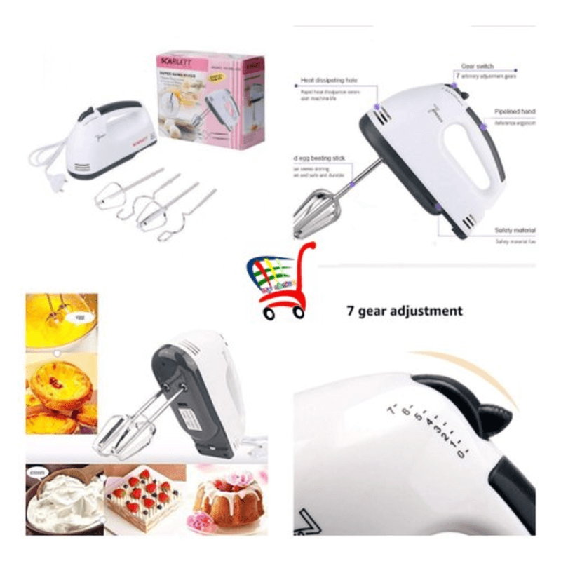 Scarlett Beater and Hand Mixer