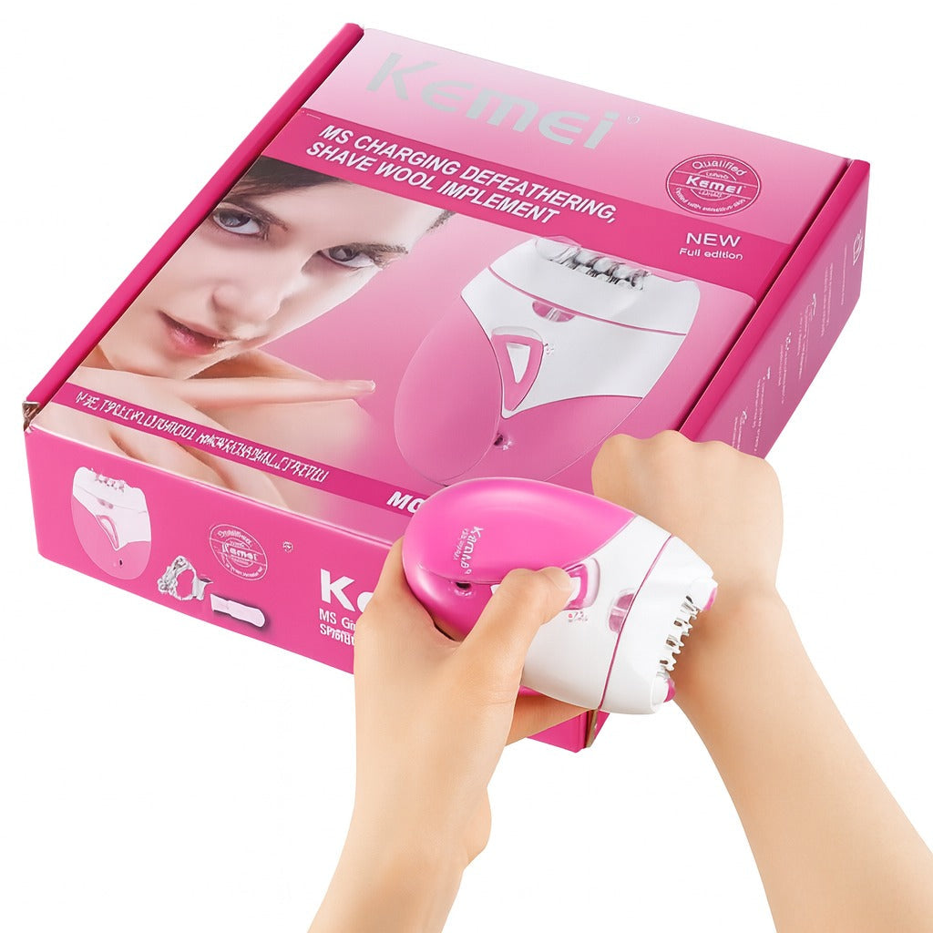 Kemei KM-189A USB Rechargeable Epilator For Women